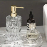 Elegante Doseador de Sabonete em Vidro 400ml