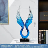Elegante Decoração de Asas Transparentes