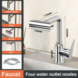 Elegante Torneira de Casa de Banho em Cascata