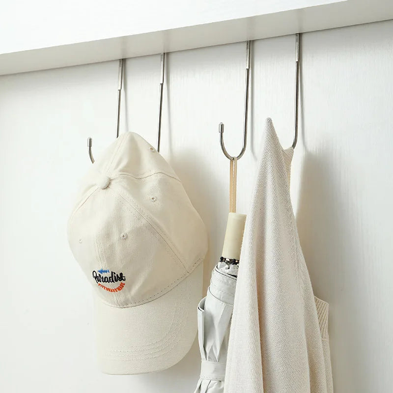 Conjunto de Ganchos em S em Aço Inoxidável