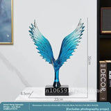Elegante Decoração de Asas Transparentes