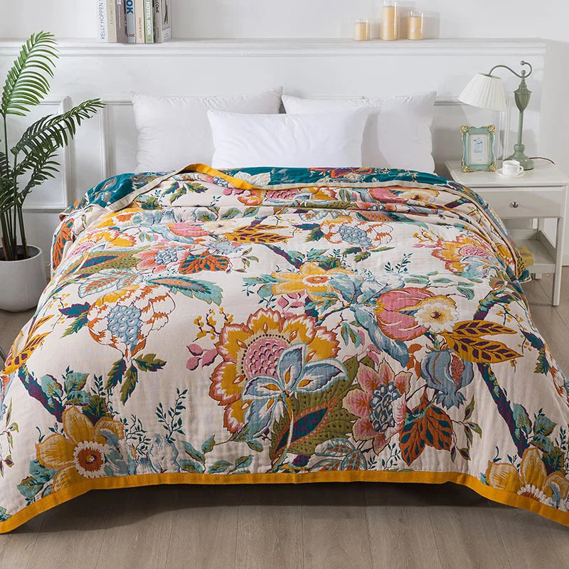 Manta Boho em Algodão