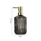 Elegante Doseador de Sabonete em Vidro 400ml