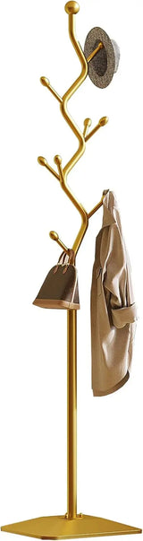 Elegante Bengaleiro em Metal com Design de Árvore