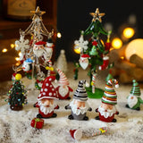 Encantadores Enfeites de Pai Natal em Vidro