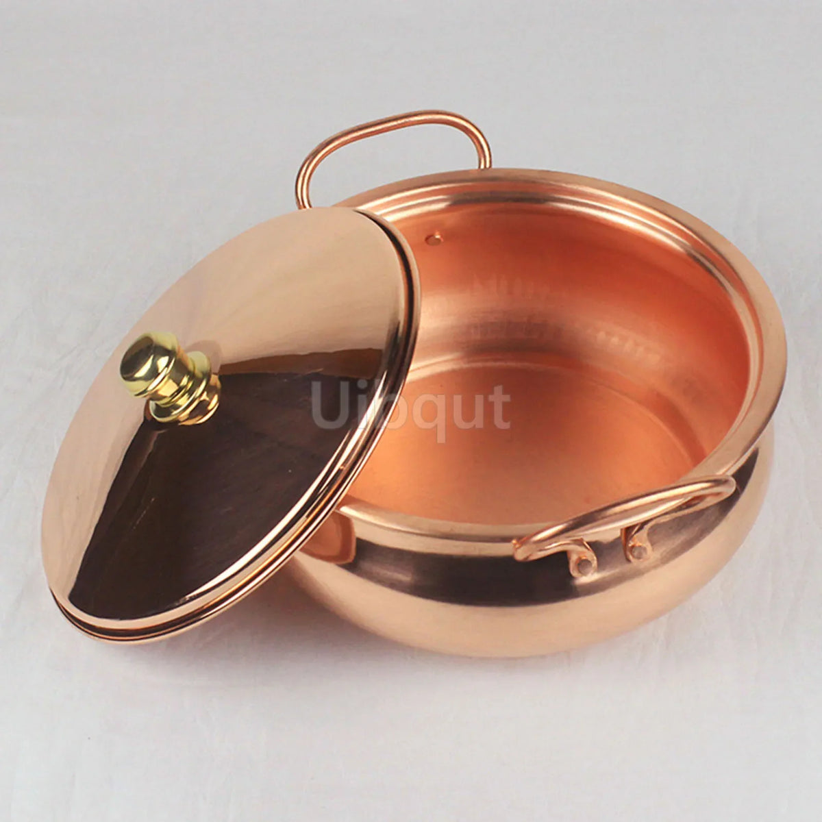 Elegante Conjunto de Panelas em Cobre