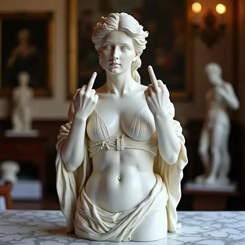 Escultura Gesto da Deusa
