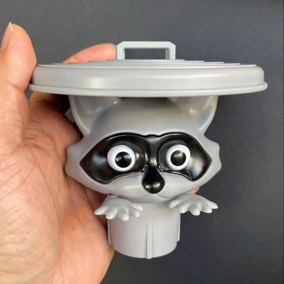 Suporte de Papel Higiénico Guaxinim – Um Acessório Divertido para a Casa de Banho