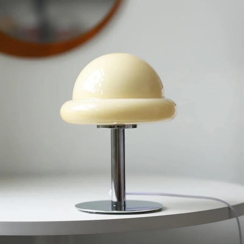 Candeeiro de Mesa Cogumelo Candeeiro de Secretária Moderno Mid Century Mobiliário Bauhaus