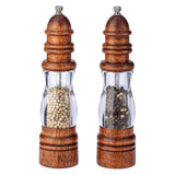 Elegante Conjunto de Moinhos de Especiarias em Madeira