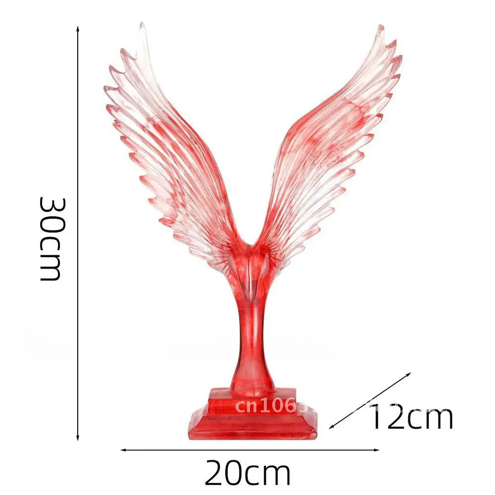 Elegante Decoração de Asas Transparentes