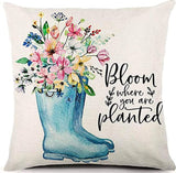 Capas de Almofada Florais Frescura de Primavera – 45 × 45cm