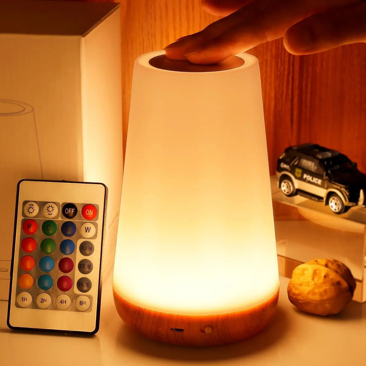 Luz de Presença Colorida Tátil