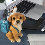 Adorável Porta-Canetas Cachorrinho