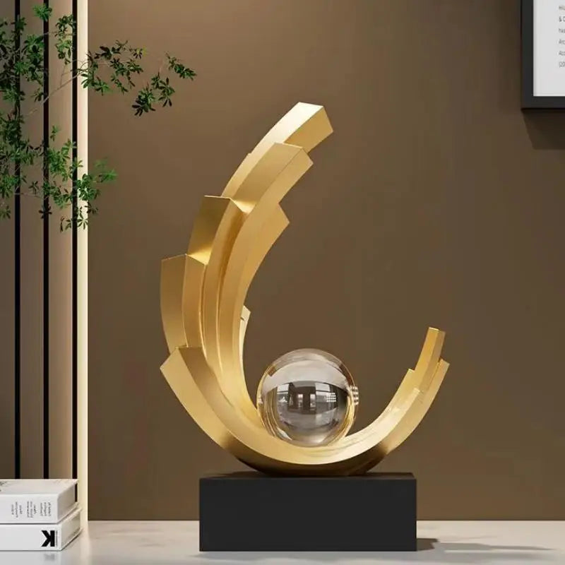 Elegante Escultura Art Déco
