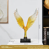 Elegante Decoração de Asas Transparentes