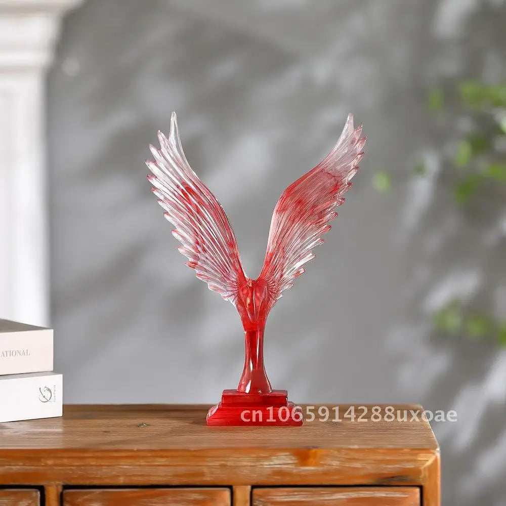 Elegante Decoração de Asas Transparentes