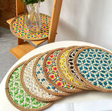 Individuais Entrançados em Rattan Natural – 30cm