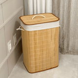 Cesto de Roupa em Bambu com Tampa – 60cm