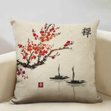 Capas de Almofada de Arte Japonesa – 50 × 50cm  Cópia
