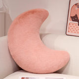 Almofada de Peluche Lua Crescente – Macia e Aconchegante