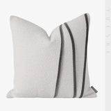 Almofada Minimalista com Pespontos – 45 × 45cm