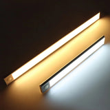 Luz LED Recarregável para Armários com Sensor de Movimento
