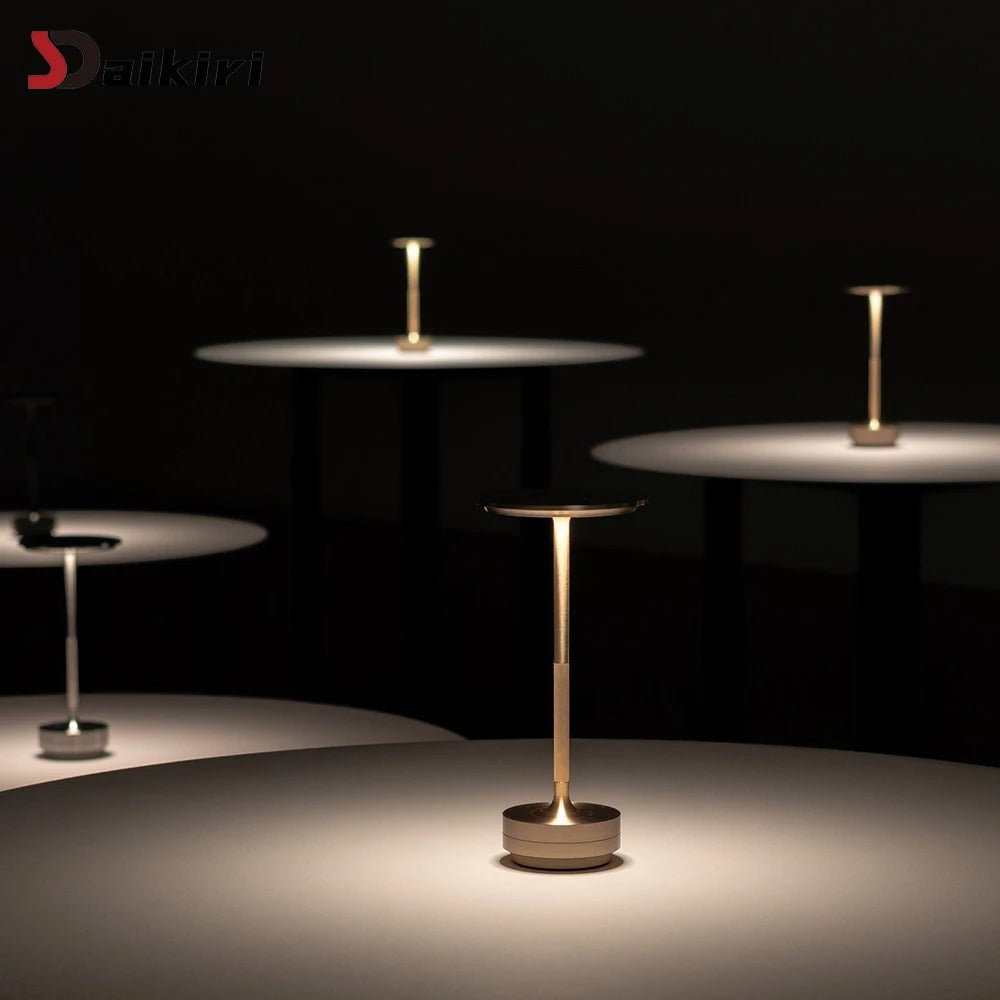 Candeeiro de Mesa LED Recarregável Sem Fios
