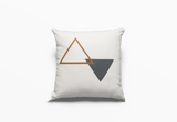 Capas de Almofada Geométricas em Linho – Conjunto de 4, 45 × 45cm