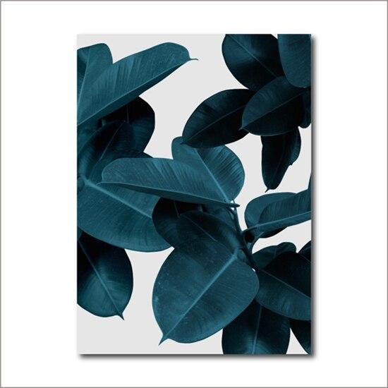 Telas Botânicas Abstratas