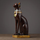 Escultura de Gato do Antigo Egito Bastet
