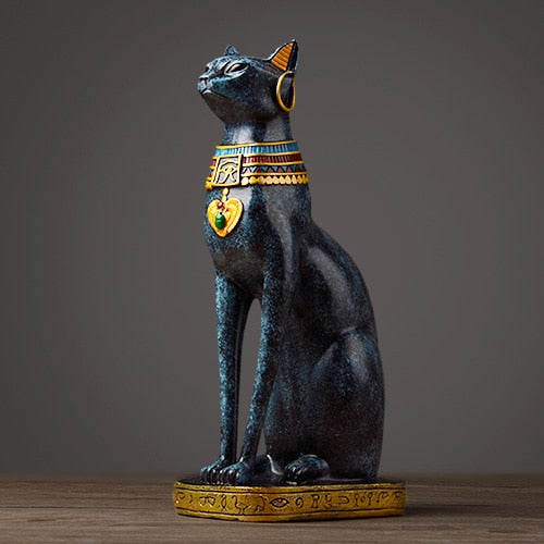 Escultura de Gato do Antigo Egito Bastet