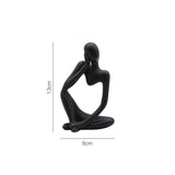 Estatuetas Esculturais Trio Pensador