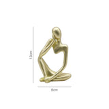 Estatuetas Esculturais Trio Pensador